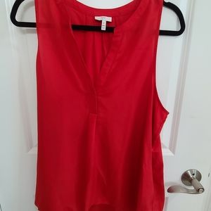 Joie Red Silk Tank